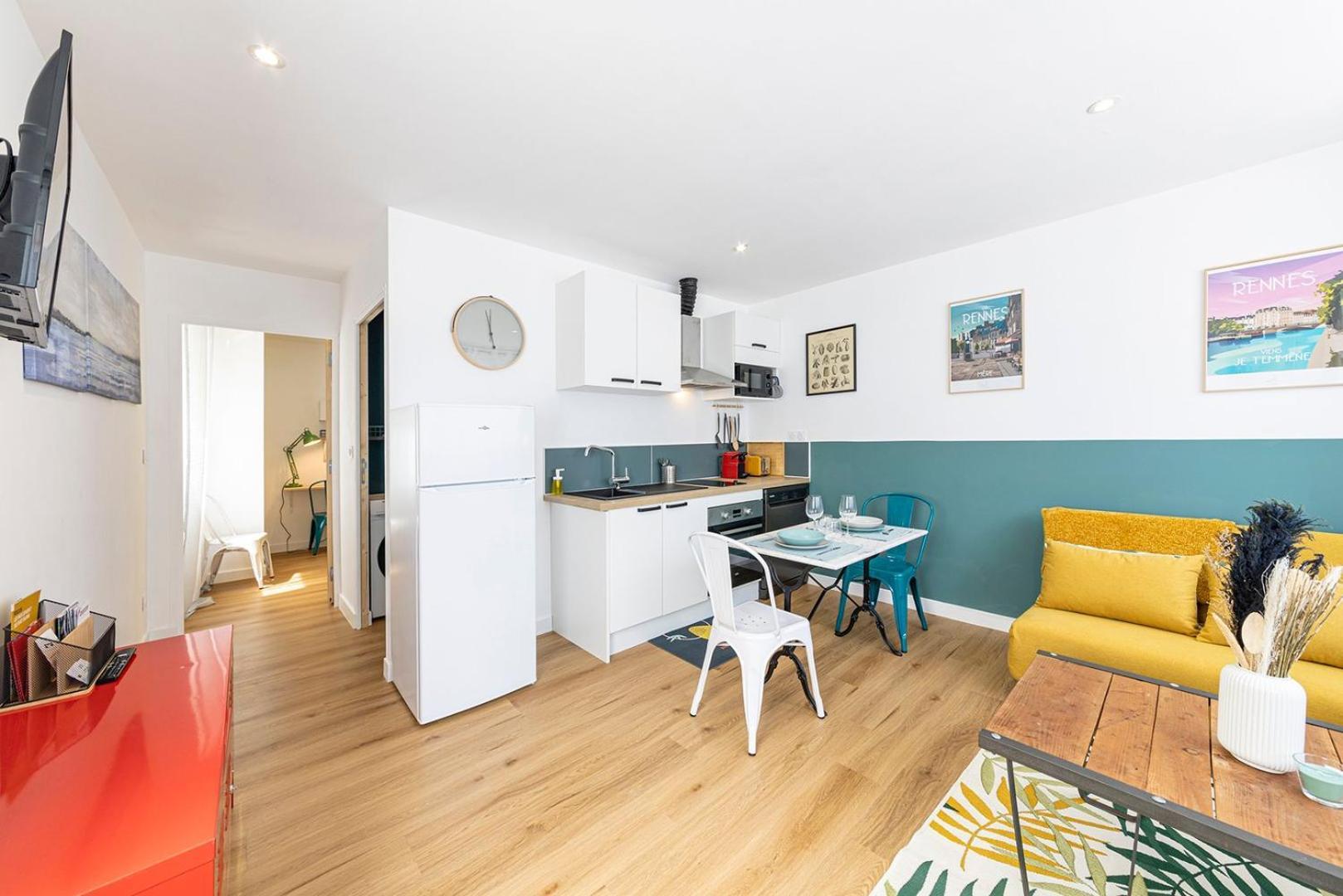 L'Anthracite, Apartement Renove, Tout Confort Saint-Jacques-de-La-Lande Extérieur photo